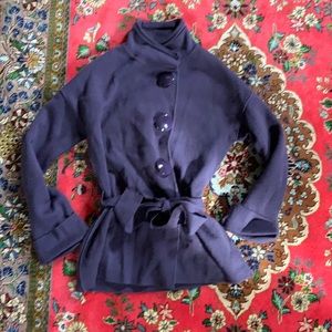 Women’s Italian Merino Wool Blend Belted Cardigan